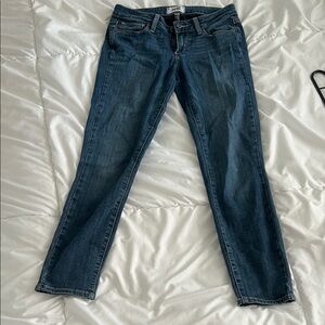 PAIGE Dark Blue Skinny Jeans